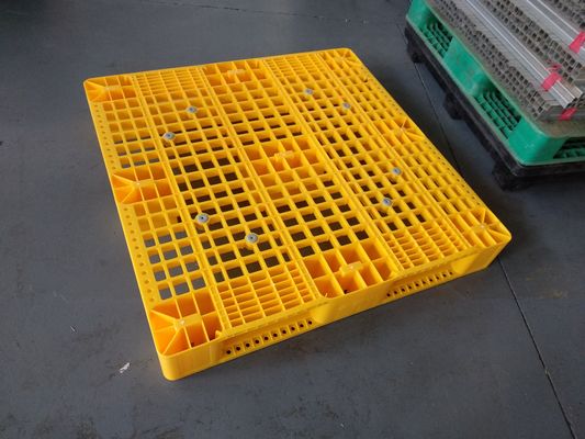 Single Faced Style 1140*1140 Mesh Deck Racking Plastic Pallet for Heavy-Duty Storage