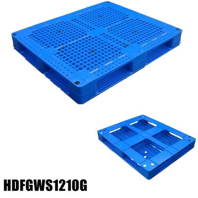 Dependable HUADING HDPE Grid Shape Heavy Duty Plastic Pallet with Antislip Feature