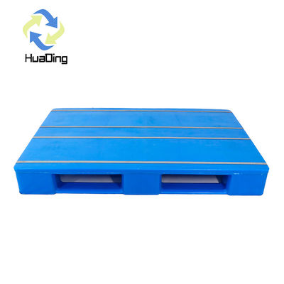 Single Faced Euro HDPE Material Pallet for Medicine and Food Industry Static Load 6 T