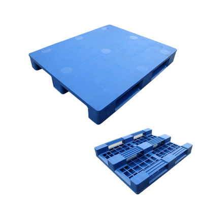Single Faced Euro HDPE Material Pallet for Medicine and Food Industry Static Load 6 T