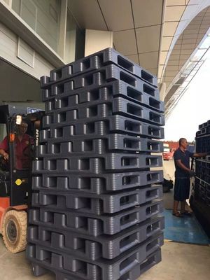 HDPE/PP Material Heavy Duty Plastic Pallet for Cold Storage in HUADING Food Industry