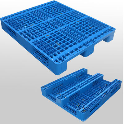HUADING Grid Single Side Plastic Pallet for Racking Entry Type 4-Way L1200*W1000*H150 mm