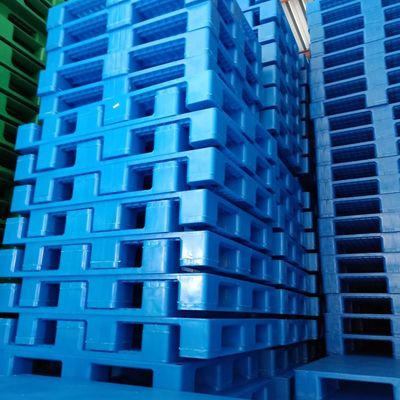 1200*1000 Plastic Pallets for Racking System 1.5T Load Capacity HUADING Anti-Slip