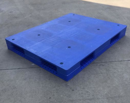 HUADING Hygienic Food Grade Cold Storage 3 Skids Plastic Pallet with Antislip Feature