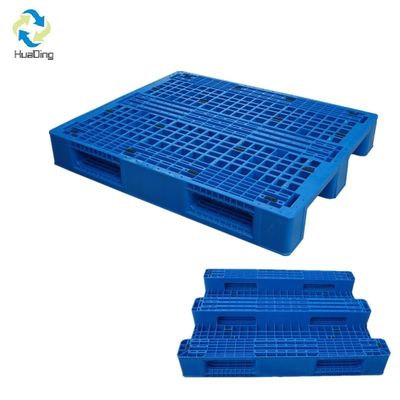 High Load Capacity 4-way Entry HDPE Plastic Pallet for Heavy Duty Storage Solutions