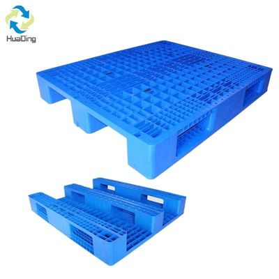 High Load Capacity 4-way Entry HDPE Plastic Pallet for Heavy Duty Storage Solutions