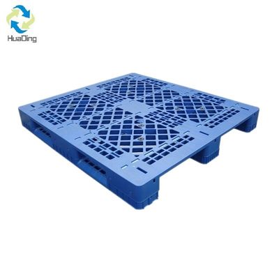 High Load Capacity 4-way Entry HDPE Plastic Pallet for Heavy Duty Storage Solutions