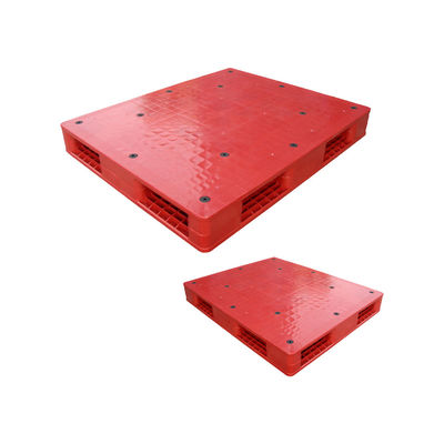 HUADING 1200*1000 Euro Heavy Duty Double Face Plastic Pallet with Sides Entry Type 4-Way