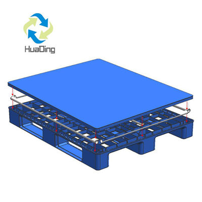 HUADING Heavy Duty Plastic Pallet 6T Static Load 1.5T Dynamic Load for Heavy Loads