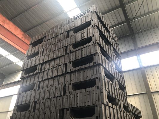 Customized Logo HUADING Heavy Duty Euro Stackable Pallet for Transport and Warehouse