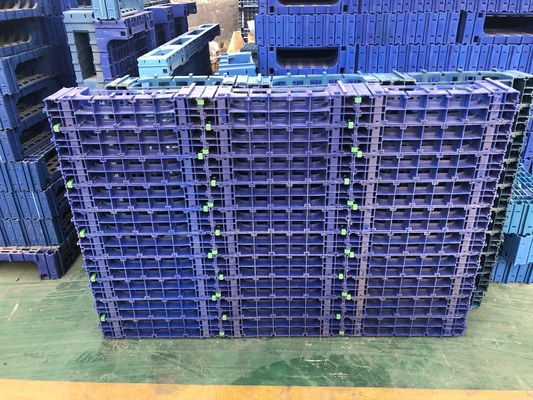 Customized Logo HUADING Heavy Duty Euro Stackable Pallet for Transport and Warehouse