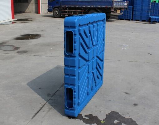 HDPE Material HUADING 48*48 Industrial Blowing Moulding Plastic Storage Pallets