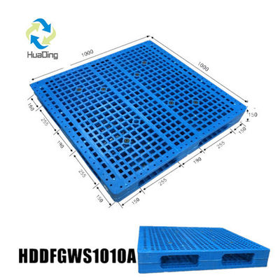 HDPE Plastic Pallet HUADING Euro Pallet Size 1T Rackable Load 4-Way Entry Type Online