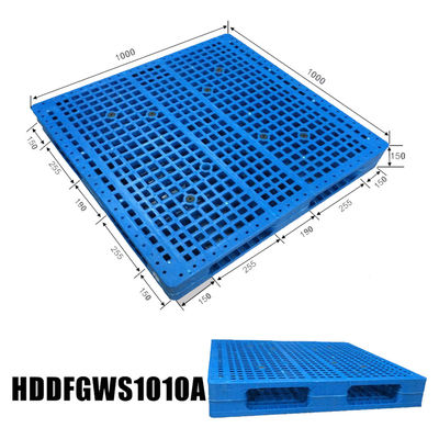 HDPE Plastic Pallet HUADING Euro Pallet Size 1T Rackable Load 4-Way Entry Type Online