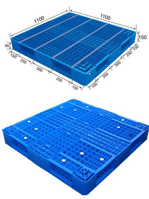 HUADING Industrial Packaging Direct from Recycle Used Plastic Pallets 1000*1000*150mm