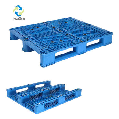 Static Load 6T HUADING Mixed Single Face HDPE Plastic Pallet 1200*1000mm for Industry