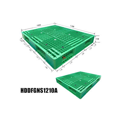 Dynamic Load 1.5T Heavy Duty Plastic Pallet for Shipping HUADING Customizable Design