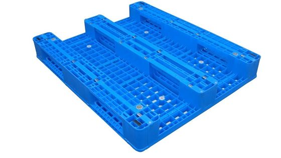 Dynamic Load 1.5T Plastic Pallets for Block Making Single Faced Construction