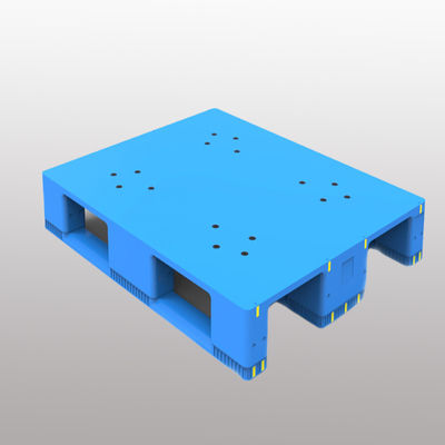 Custom Blue Hard Plastic Pallet with Labeling Options and 6T Static Load by HUADING