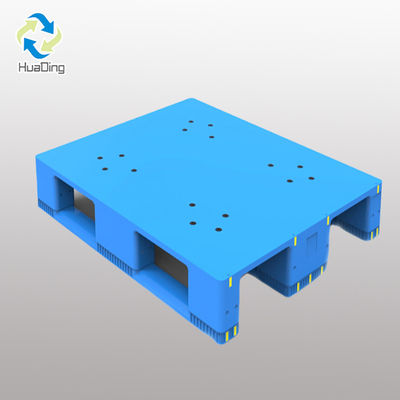 Versatile Double Deck Plastic Pallet with 1.5T Dynamic Load and 4-Way Entry Type