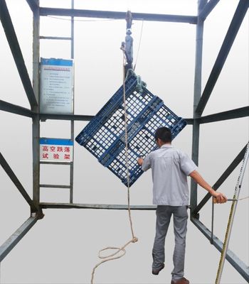 Affordable HUADING Forklift Storage Plastic Pallets 4-Way Entry Style Single Faced