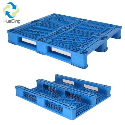 Affordable HUADING Forklift Storage Plastic Pallets 4-Way Entry Style Single Faced