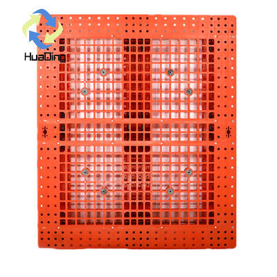1T Rackable Load HDPE/PP Material Plastic Pallet for HUADING Industry and Euro Pallet