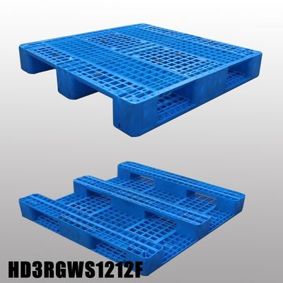 Single Faced Style HDPE Plastic Pallets HD3RGNS1212A for Heavy Duty Storage Solutions