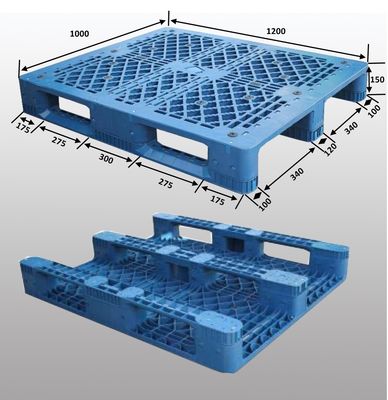 Single Faced Style HUADING 48*40 Euro Pallet Hygiene Heavy Duty Plastic Craigslist