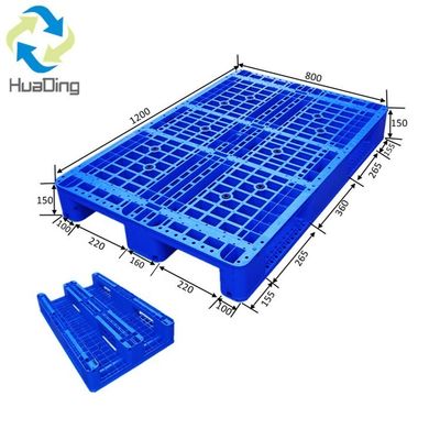 Single Faced Style HUADING 48*40 Euro Pallet Hygiene Heavy Duty Plastic Craigslist