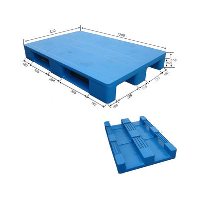 HUADING Smooth Solid Anti-Strip Plastic Pallet for Food Industry L1200*W1000*H150 mm