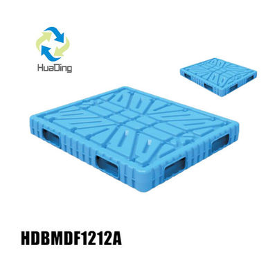 Versatile HUADING 1200*1200mm Heavy Duty Blowing Moulding Plastic Pallet for Rice Bag