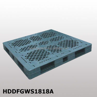 1800x1800 Large Size Double Side Open Deck Stacked Plastic Pallet for Hot Search