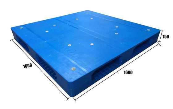 Industry Pallet HUADING 1600*1400mm Blue Heavy Duty Plastic Pallet for 4-Way Entry