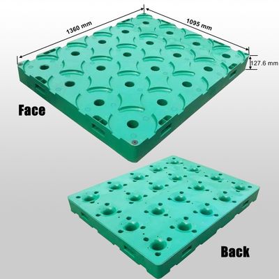 Sturdy HUADING 5 Gallon Water Bottles Racking and Storage Plastic Pallet Stackable