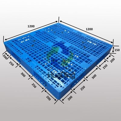 1200*1200 Double and Open Decks Plastic Pallet with 4-Way Entry HDPE/PP Material