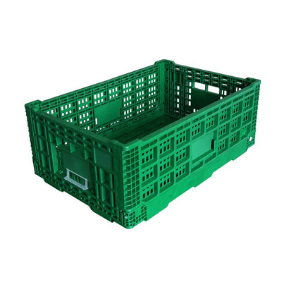 Plastic Crates for Fruits and Vegetables Style Mesh Temperature Resistance -25°C to 60°C