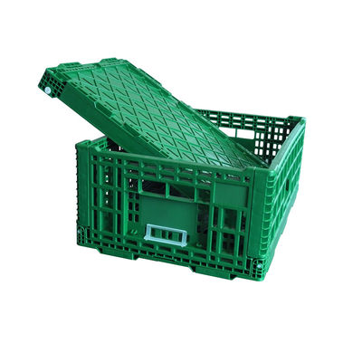 Plastic Crates for Fruits and Vegetables Style Mesh Temperature Resistance -25°C to 60°C