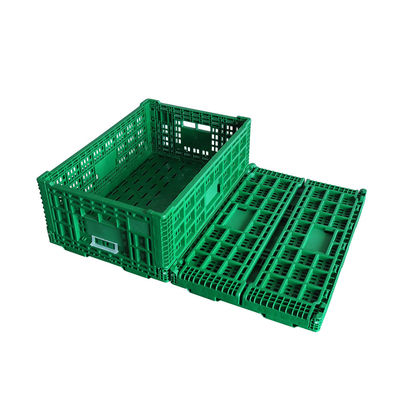Plastic Crates for Fruits and Vegetables Style Mesh Temperature Resistance -25°C to 60°C