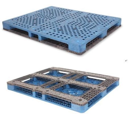 Labeling Options HUADING 1422*1118*115 Stackable Plastic Pallet for Cans Distribution