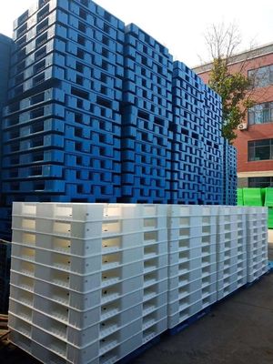 HDPE Steel Reinforced Plastic Pallet for Racking HUADING HDPE 3 Runners Bottom Type