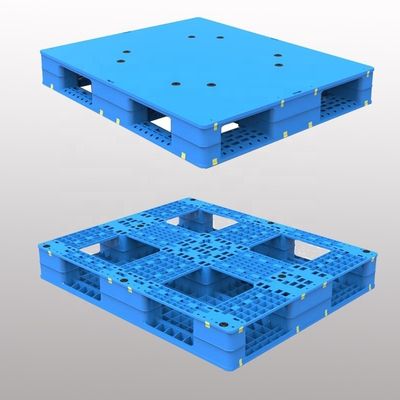 6 T Static Load HDPE Material High Loading Plastic Pallet 1200*1000 for Production Line