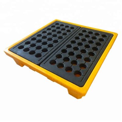 CE/SGS/ISO9001 Certified HUADING Heavy Duty Industry Spill Pallet 4-Way Entry Type