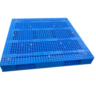 Static Load 4000kg HUADING 1500X1500mm Stacked Double Face Open Deck Flat Plastic Pallet