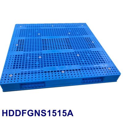 Static Load 4000kg HUADING 1500X1500mm Stacked Double Face Open Deck Flat Plastic Pallet