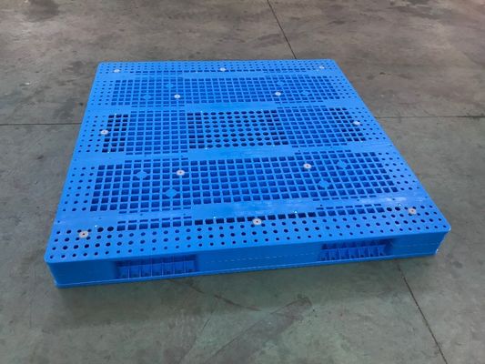 Static Load 4000kg HUADING 1500X1500mm Stacked Double Face Open Deck Flat Plastic Pallet