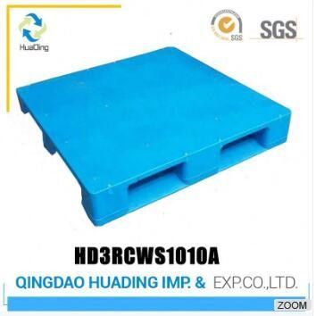Industry Pallet HUADING 1000*1000 Single Face Plastic Pallet for Dynamic Load 1.5T
