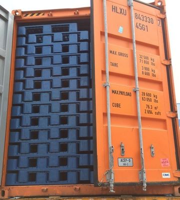 Industry Pallet HUADING 1000*1000 Single Face Plastic Pallet for Dynamic Load 1.5T
