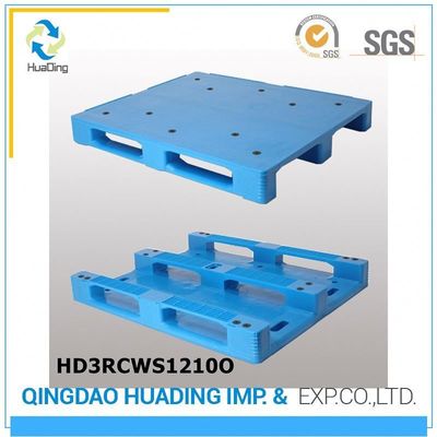 1200*1000*140mm Anti-Slip Flat Deck Reinforced Plastic Pallet with HDPE Virgin Material