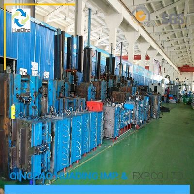 1200*1000*140mm Anti-Slip Flat Deck Reinforced Plastic Pallet with HDPE Virgin Material
